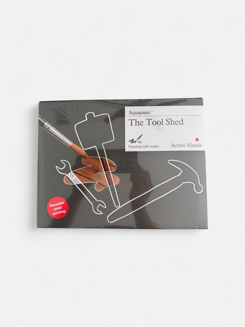 Aquapaint The Tool Shed Reusable Water Painting Kit | Alzheimers/Dementia